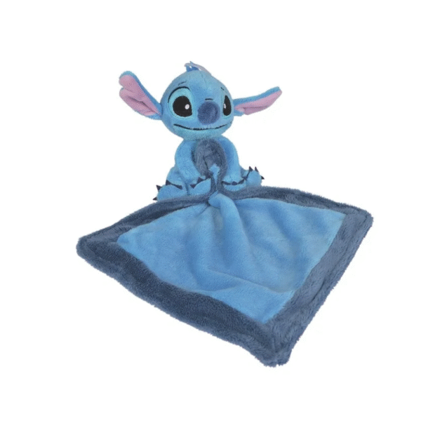 Doudou Stitch pour Bébé – Bleu (13cm)