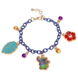 Bracelet avec charmes Stitch - 6,5mm