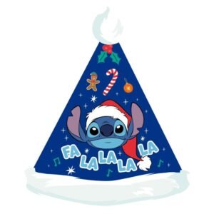 Bonnet de Noël Stitch - 37 cm