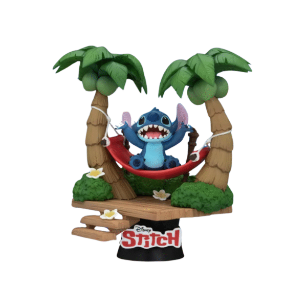 Figurine Stitch "Hamac" - Diorama D-Stage 14cm