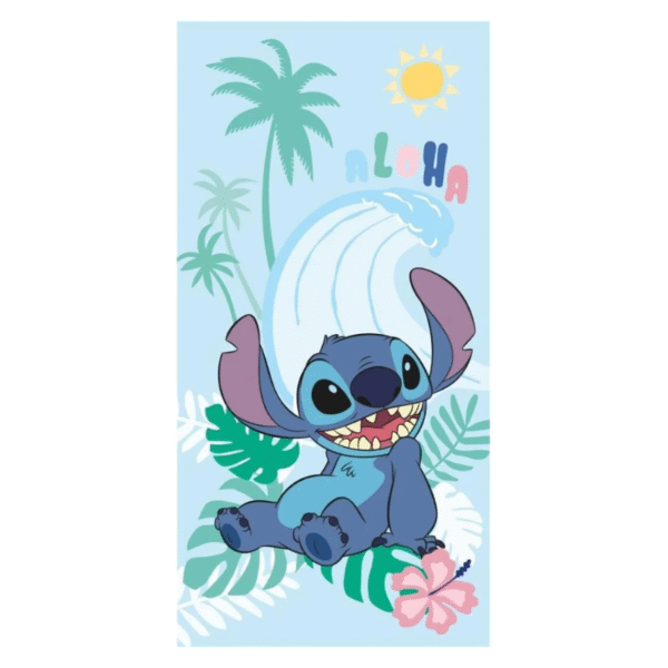 Serviette de Plage Stitch 100% Coton - 70x140cm