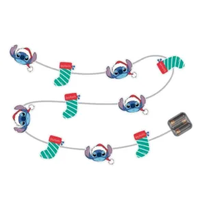 Guirlande Lumineuse Noël Stitch - 10 Led 1,65m